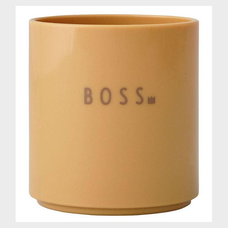 Design Letters Kop - Tritan - Favourite - Mustard