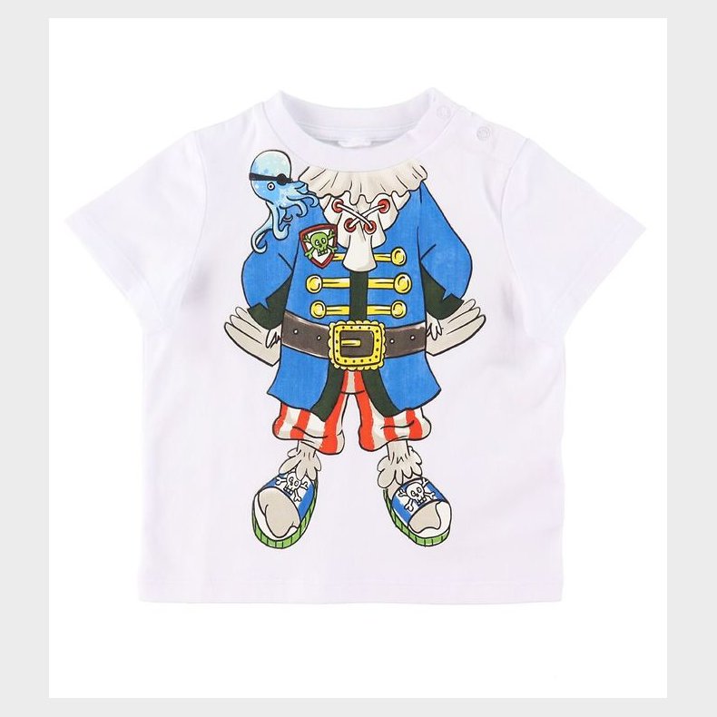 Stella McCartney Kids T-shirt - Hvid m. Pirat