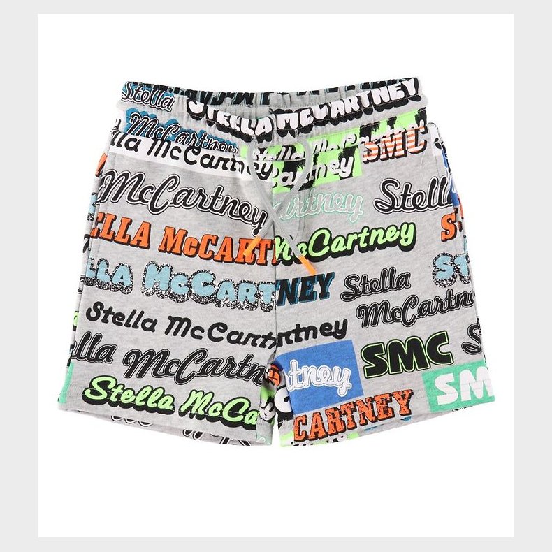 Stella McCartney Kids Shorts - Logo Sport - Grmeleret m. Stella