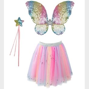 Great Pretenders Udkl�dning - Rainbow Sequins - Multifarvet