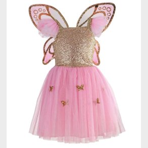 Great Pretenders Udkldning - Sommerfugl - Rosa/Guld