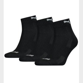 Puma Ankelstrmper - Quarter - 3-pak - Sort