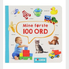 Forlaget Bolden Bog - Mine Frste 100 Ord - Dansk