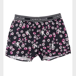Calvin Klein Shorts - Sort m. Blomster