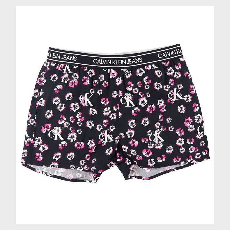 Calvin Klein Shorts - Sort m. Blomster