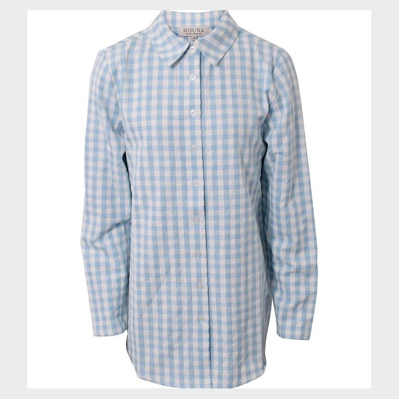 Hound Skjorte - Lysebl� m. Tern