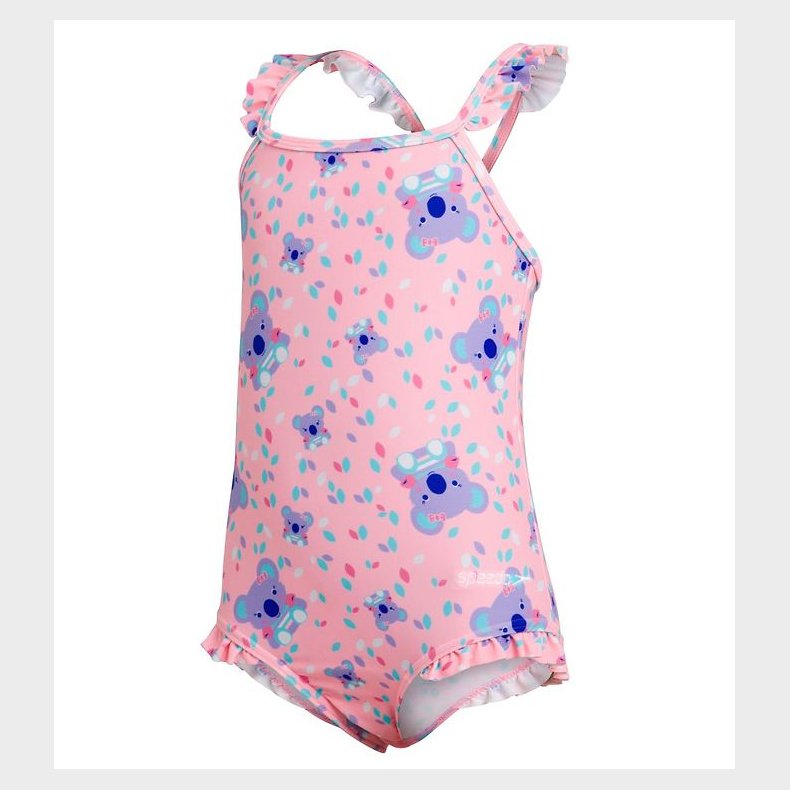 Speedo Badedragt - Koko Koala - Rosa m. Koalabjrn