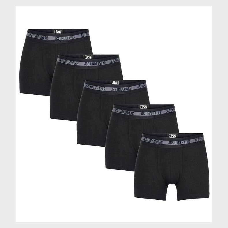 JBS Boxershorts - 5-pak - Bambus - Sort