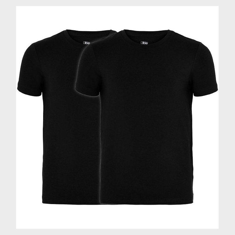 JBS T-shirt - 2-pak - Bambus - Sort