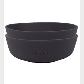 Filibabba Skl - 2-pak - Silikone - Stone Grey