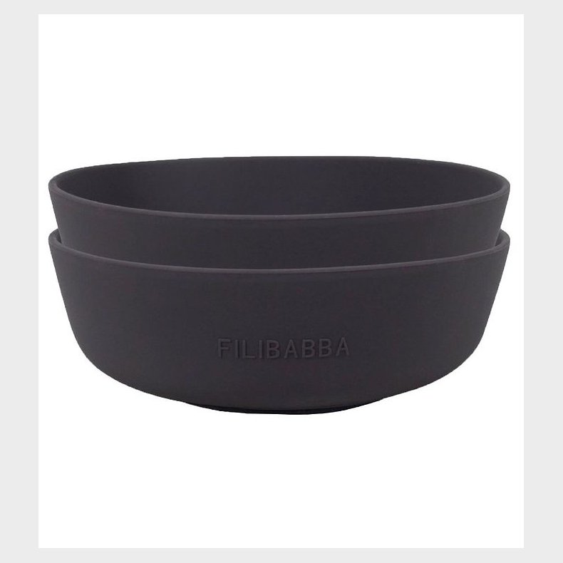 Filibabba Skl - 2-pak - Silikone - Stone Grey
