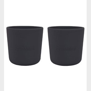Filibabba Kop - 2-pak - Silikone - Stone Grey