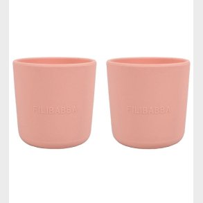 Filibabba Kop - 2-pak - Silikone - Peach