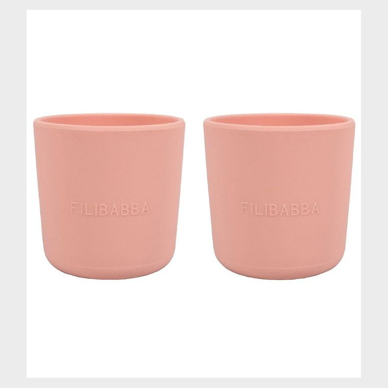 Filibabba Kop - 2-pak - Silikone - Peach