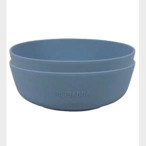 Filibabba Skl - 2-pak - Silikone - Powder Blue