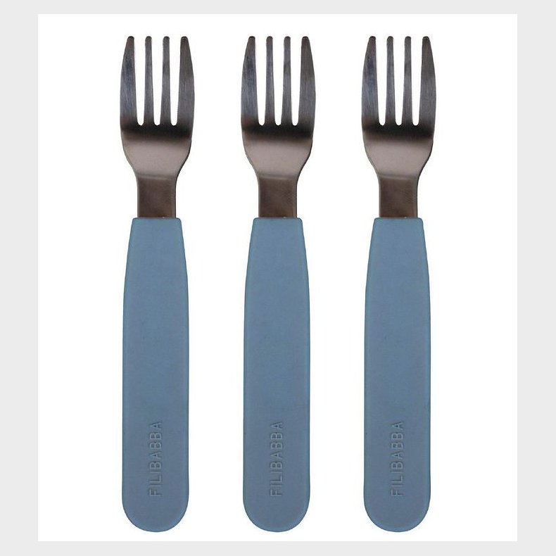 Filibabba Gafler - 3-pak - Silikone - Powder Blue