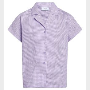 Grunt Skjorte - Suisu Check - Lys Lilla m. Tern
