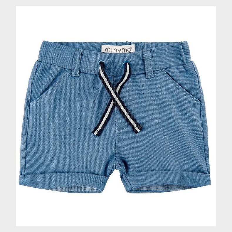 Minymo Shorts - Medium Blue Denim