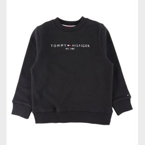Tommy Hilfiger Sweatshirt - Essential - Organic - Sort