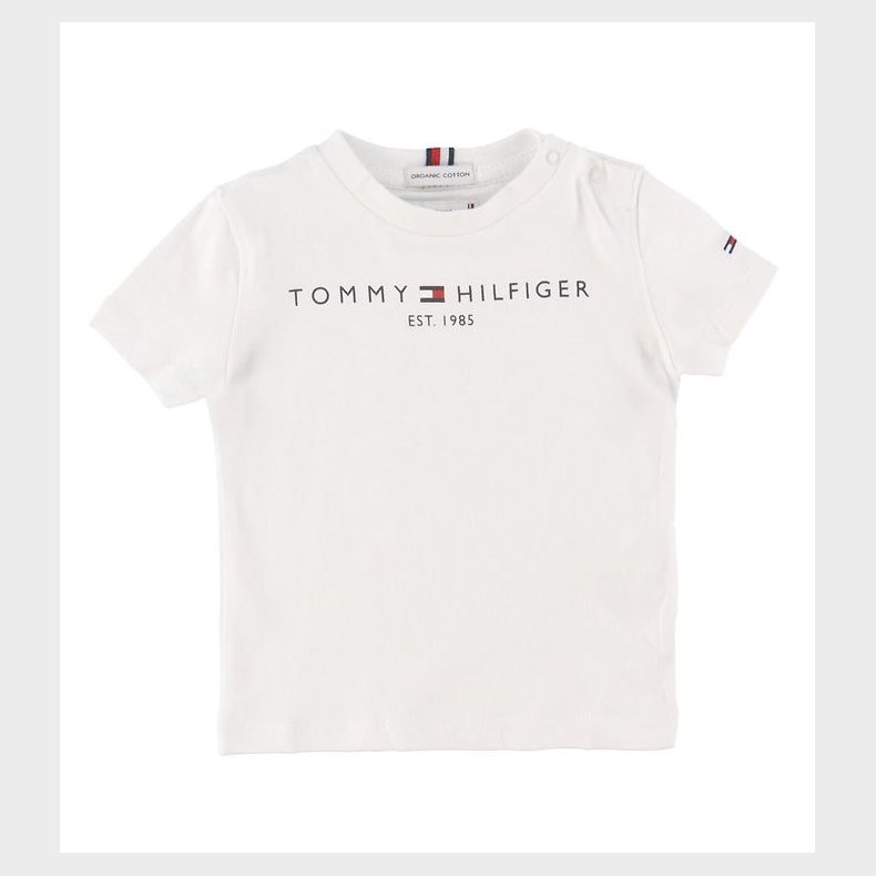 Tommy Hilfiger T-shirt - Essential - Organic - Hvid