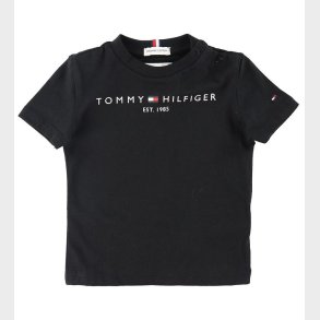Tommy Hilfiger T-shirt - Essential - Organic - Sort