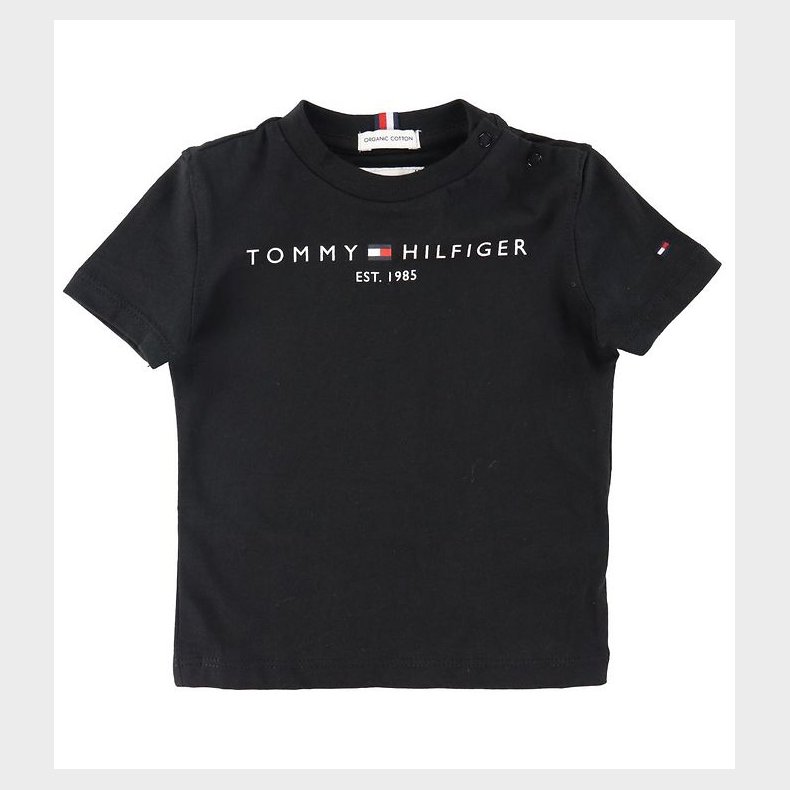 Tommy Hilfiger T-shirt - Essential - Organic - Sort