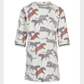 Minymo Kjole - Turtledove m. Leoparder