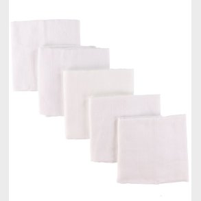 Nrgaard Madsens Stofbleer - 70x70 cm - 5 stk. - Hvid