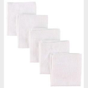 Nrgaard Madsens Vaskeklud - 5 stk - Hvid