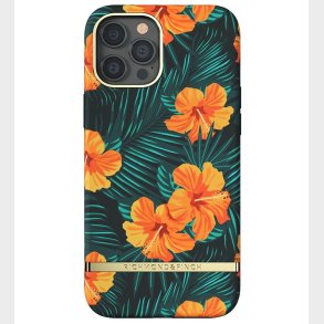 Richmond & Finch Cover - iPhone 12 Pro Max - Orange Hibiscus