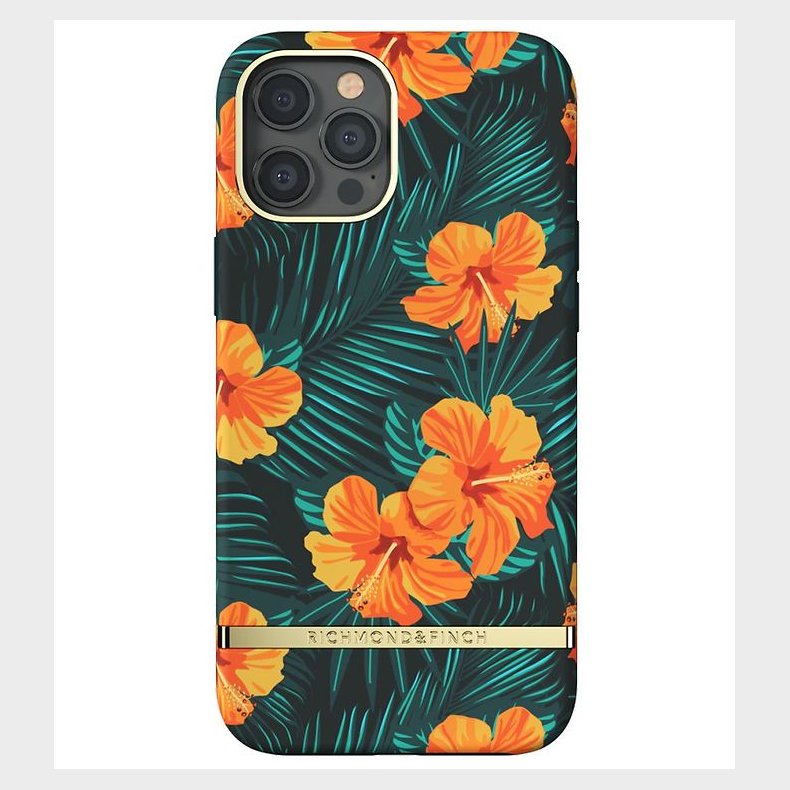 Richmond & Finch Cover - iPhone 12 Pro Max - Orange Hibiscus
