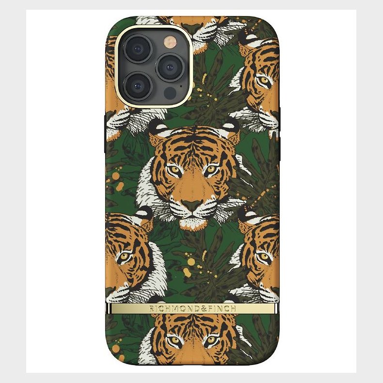 Richmond & Finch Cover - iPhone 12 Pro Max - Green Tiger