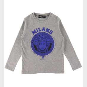 Versace Bluse - Medusa - Grmeleret/Bl