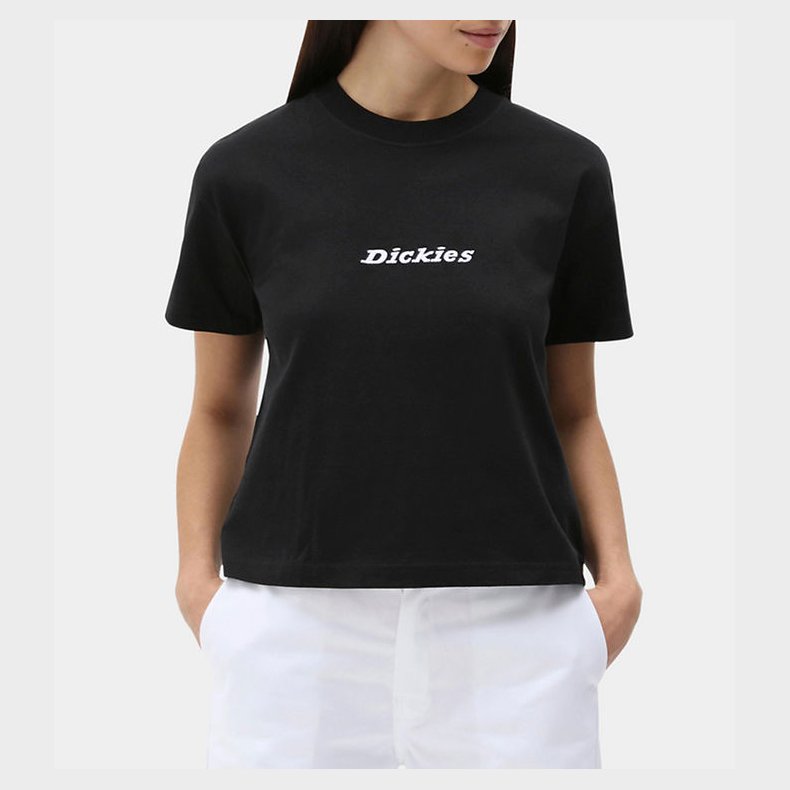 Dickies T-shirt - Cropped - Loretto - Sort