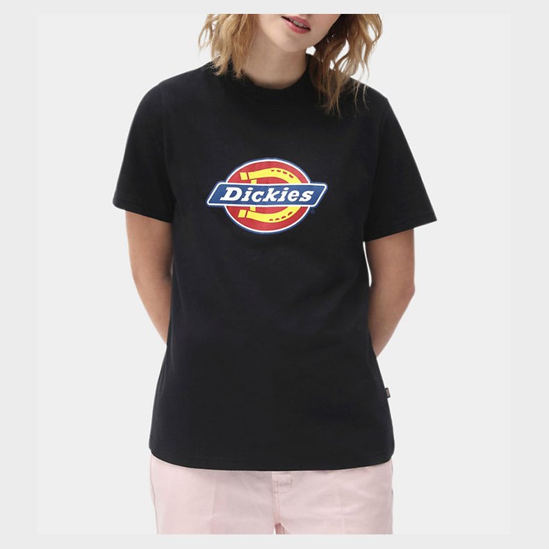 Dickies T-shirt - Icon Logo - Sort m. Logo