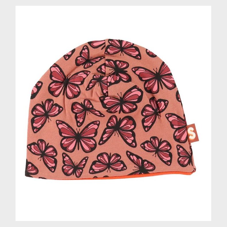 DYR Hue - DYRLoeve - Vendbar - Old rose m. sommerfugle