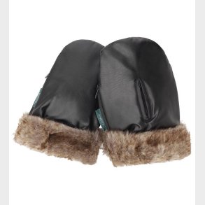 KongWalther Barnevognshandsker - sterbro - Black Fur