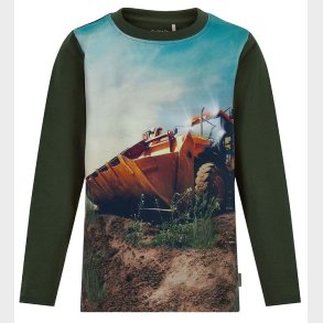 Minymo Bluse - Forest Night m. Gravko