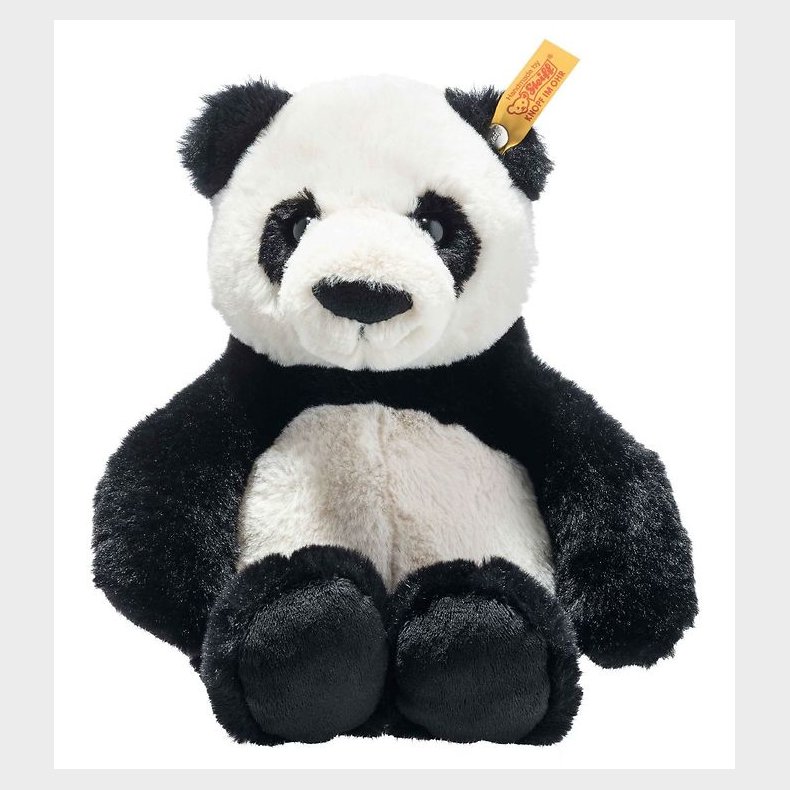 Steiff Bamse - Ming Panda - 27 cm - Hvid/Sort