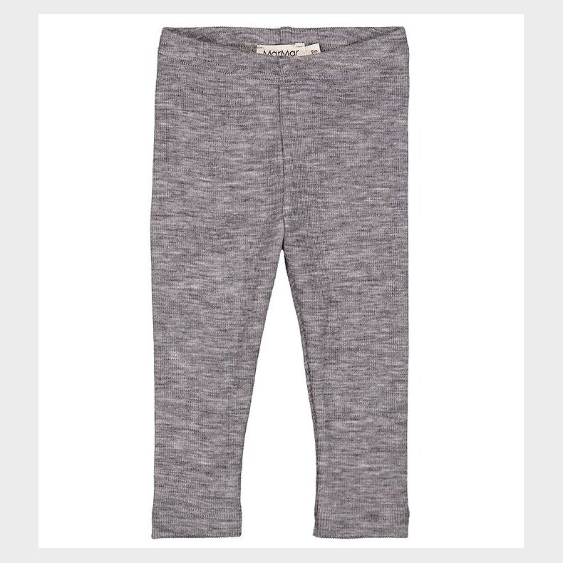MarMar Leggings - Uld - Leg - Grey Melange