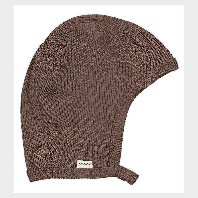MarMar Babyhjelm - Uld - Hoody - Terre