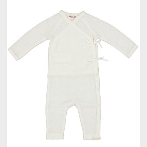 MarMar Sl�-om Heldragt - Uld - Pointelle - Rula - Natural