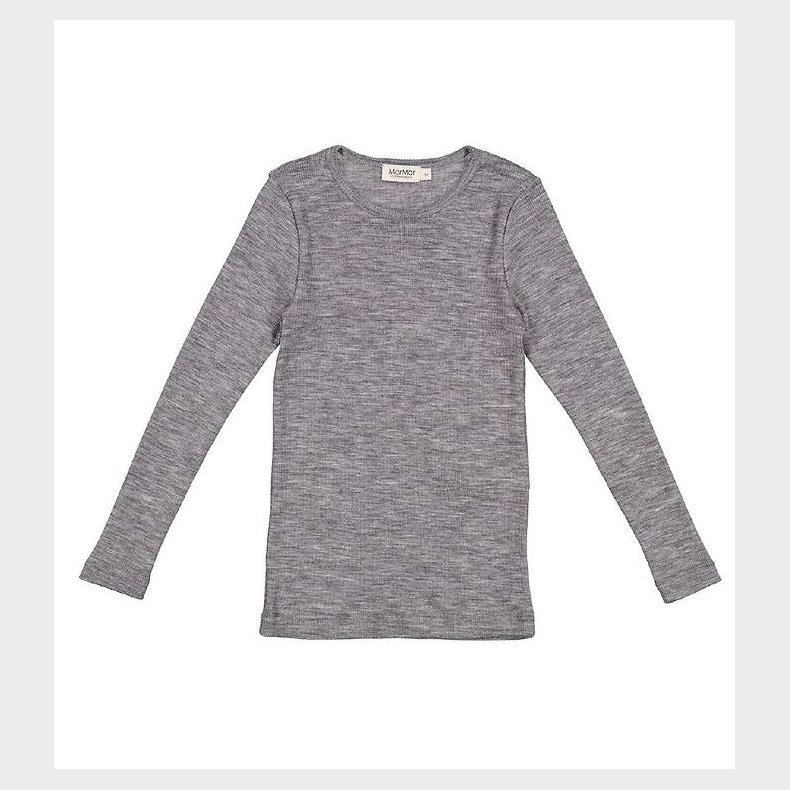MarMar Bluse - Uld - Tamra - Grey Melange