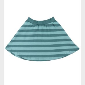 Katvig Nederdel - Mrk Turkis m. Striber