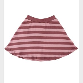 Katvig Nederdel - Mrk Rosa m. Striber