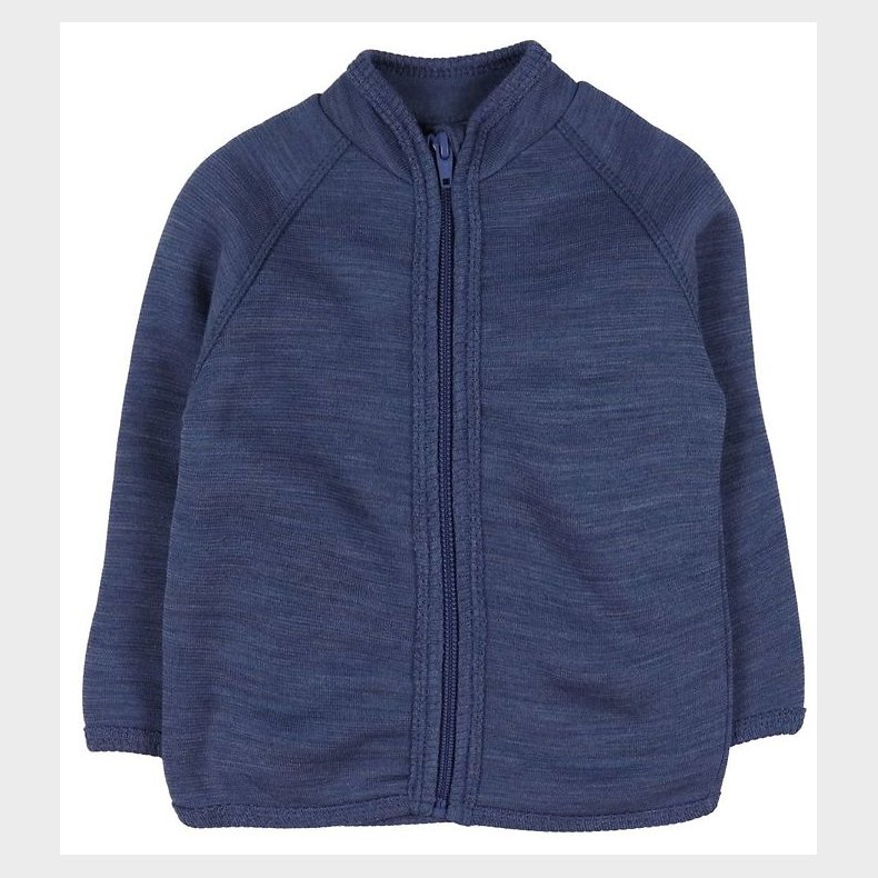 Smallstuff Cardigan - Uld - Denim Melange