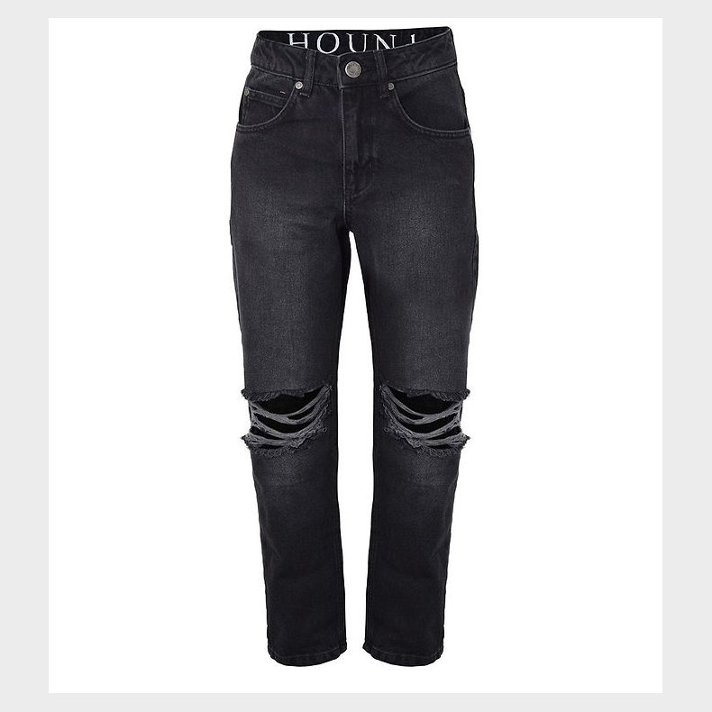 Hound Jeans - Wide w/ Holes - Black Denim