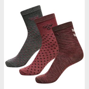 Hummel Strmper - hmlBeta - 3-Pak - Roan Rouge