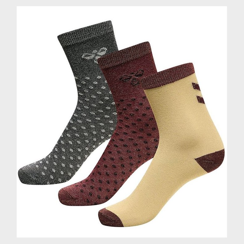 Hummel Strmper - hmlBeta - 3-Pak - Chocolate Truffle