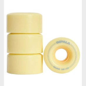 Impala Hjul - 4-pak - 58 mm - Pastel Yellow
